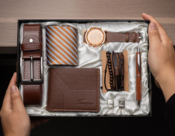 🔥Luxury Men’s 5-in-1 Premium Fashion Bundle | Gift Set for Birthday and Anniversaries