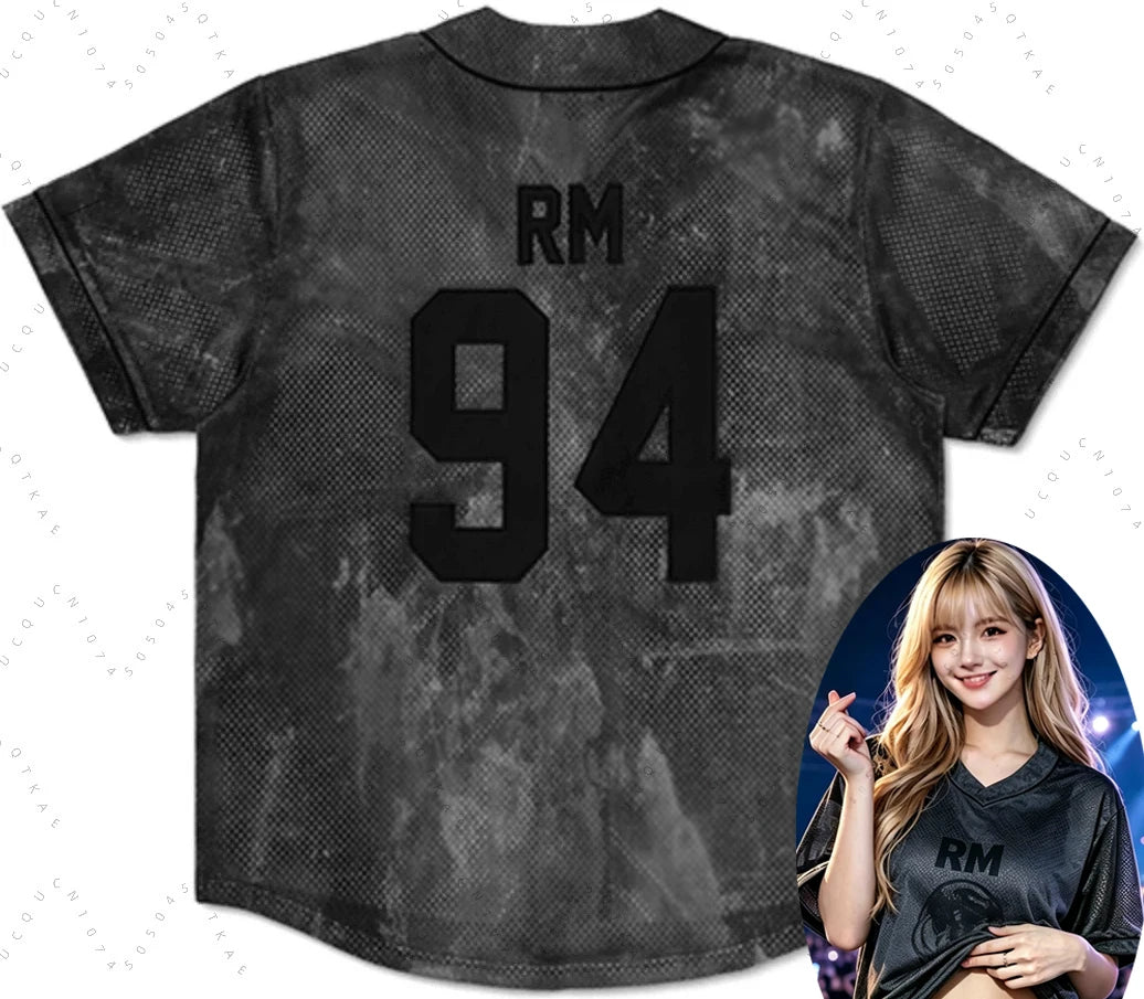 KPOP BTS Shirt, Teen Daily Sports Jersey, Suitable for Street Dance &