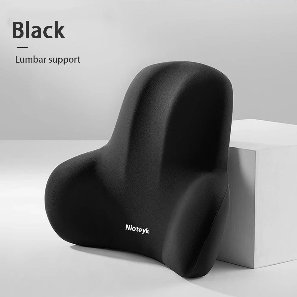 Memory Foam Car Neck Pillow Protective Lumbar Back Support