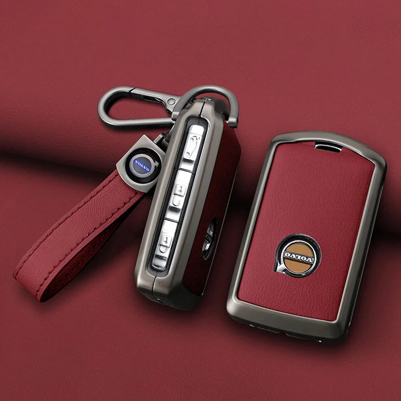 Zine Alloy Car Key Case Shell Cover For Volvo XC60 Protection Accessory
