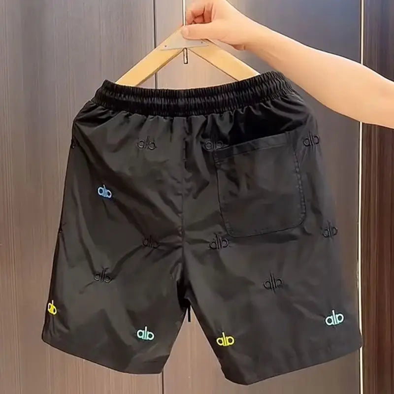 Alo Fashionable Casual Loose Beach Men's Shorts