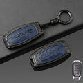 New Leather Car Smart Remote Key Case For Hyundai Performance Elantra GT Kona Santa Fe Veloster Auto Styling Protect Cover Shell