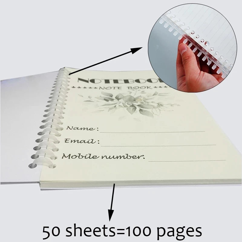 【H409】A5 Spiral Notebook Note Book - Kpop Pop Star Boy Group Members