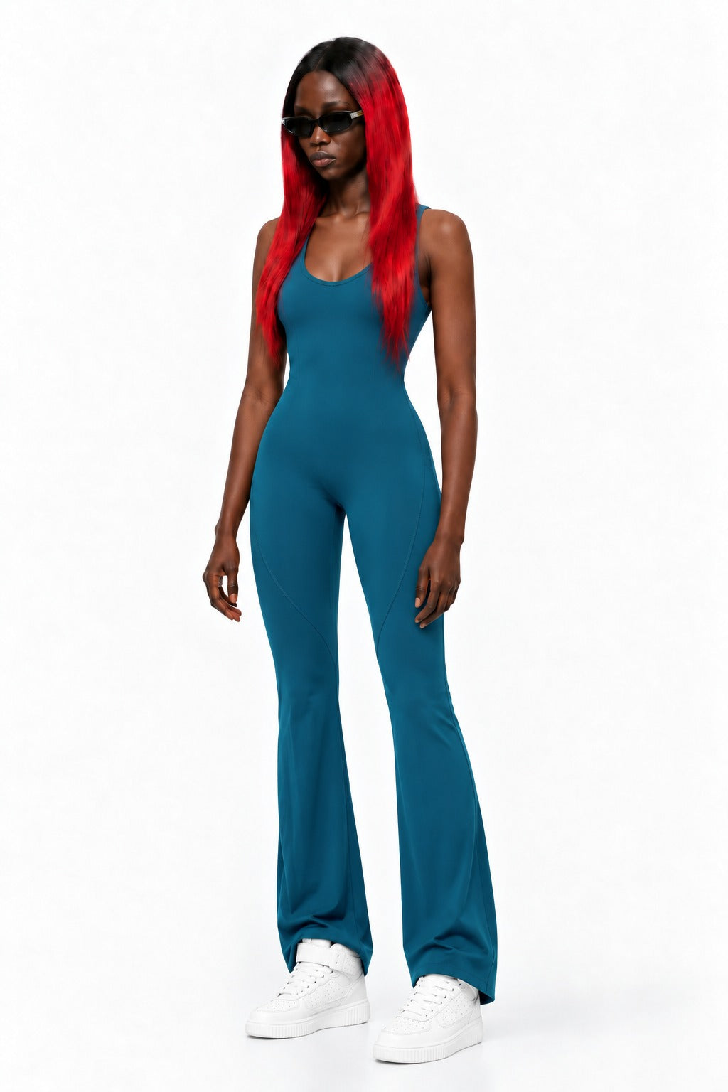 Women Training Yoga Suit Sportswear Gym Set Bodysuit