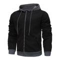 New Hoodie Men Zipper Cardigan Outerwear