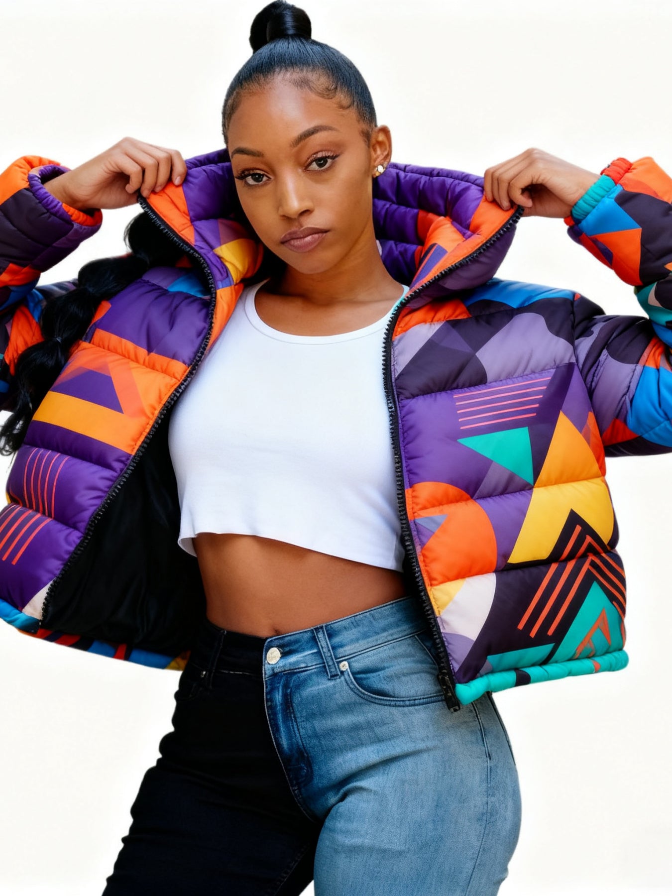 Women's Jackets, Cute Short Warm Coats, Fashionable Casual Cardigan Coats, Colorful Parkas