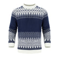 Men's Knitted Sweater Fashion Long-sleeved Pullover Tops Fall And Winter Clothing