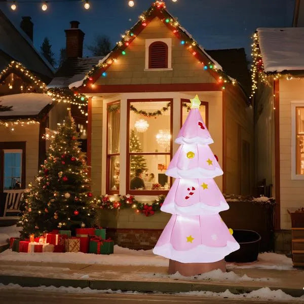 7.2FT Lighted Christmas Inflatable Decoration,